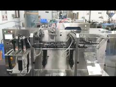 آلة تعبئة أكياس/أكياس صغيرة مسبقة الصنع لعصير الفاكهة السائل على مرحلتين، والعصيدة، والعسل، وصلصة الصويا