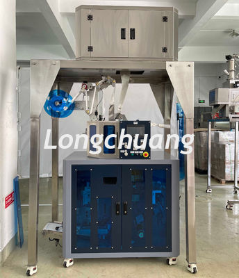 آلة تغليف كيس القهوة بالتنقيط 304SS مع حقيبة خارجية داخلية